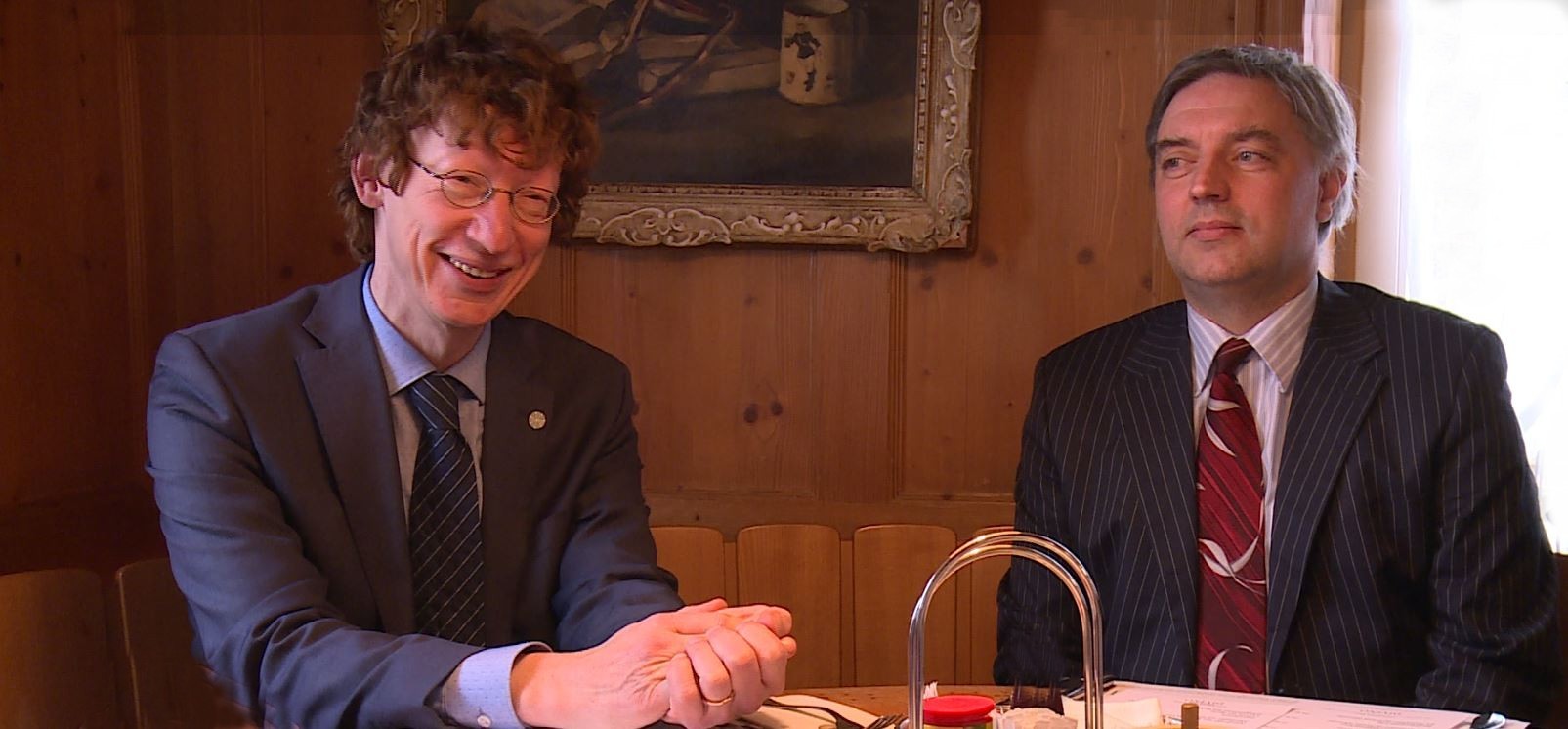 Prof. Thorsten Hens und Dr. Eugen Perger Prof. Thorsten Hens und Dr. Eugen Perger