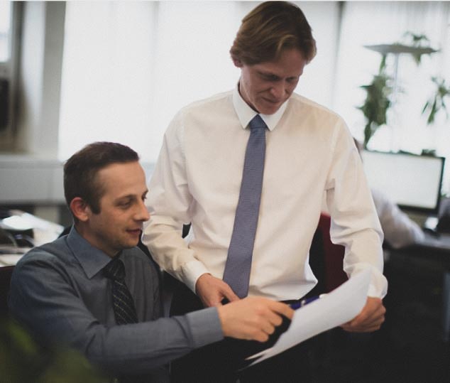 Maik Loosli und Patrick Chmilewski bei AGFIF