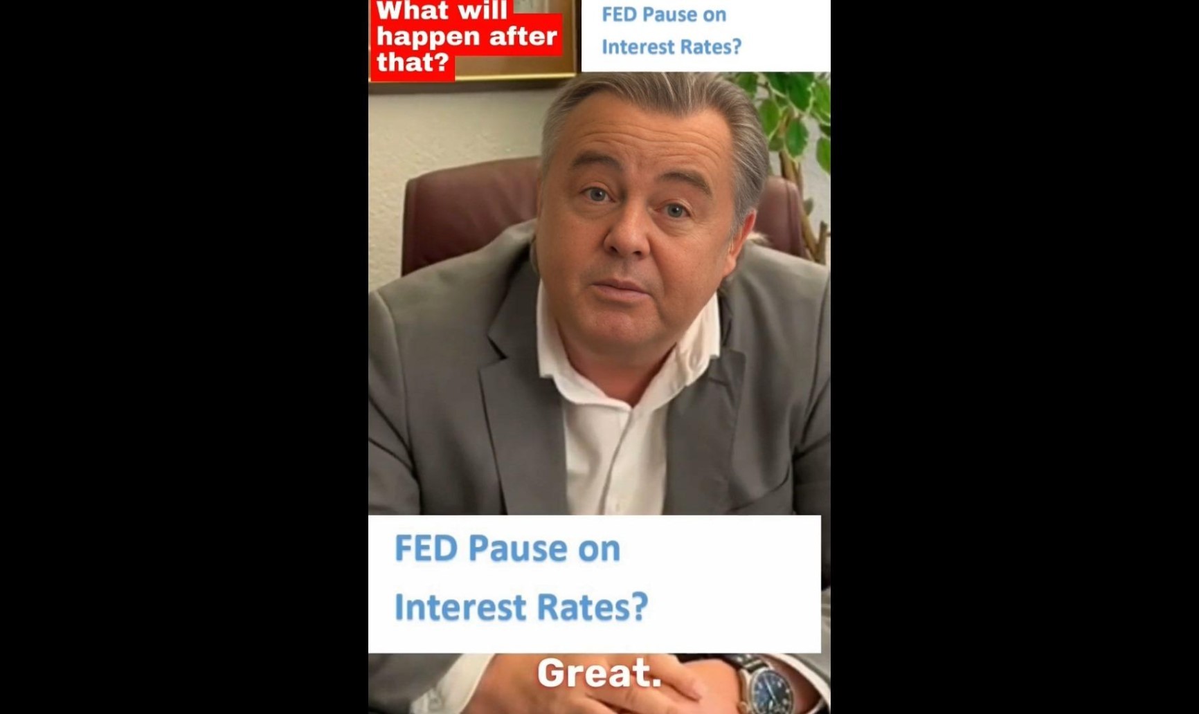 FED Rate Cut, Comment Mojmir Hlinka. AGFIF International