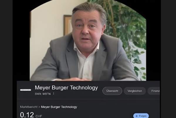 Meyer Burger Stock