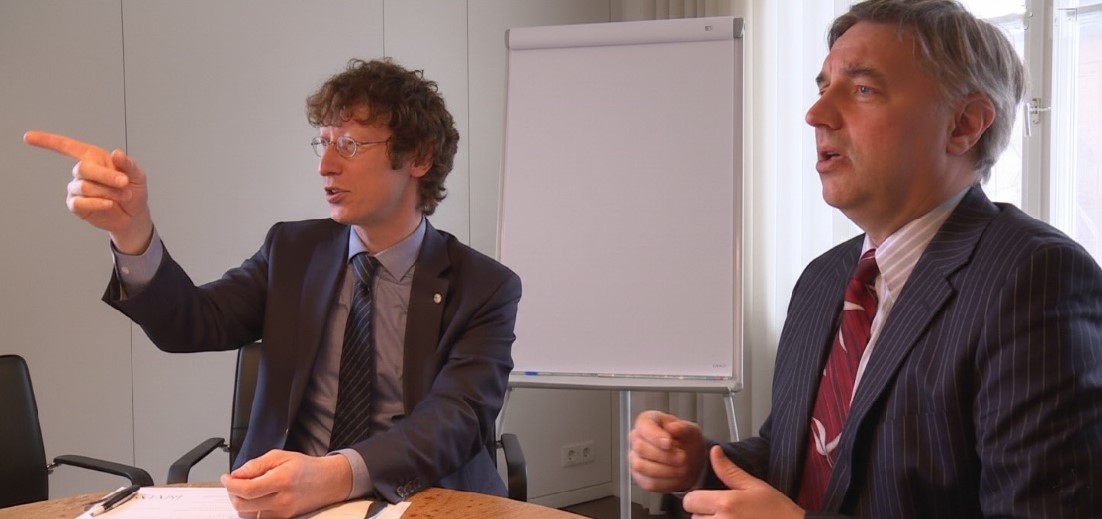AGFIF Investment Committee Dr. Eugen Perger and Prof. Thorsten Hens