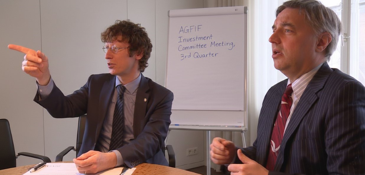 AGFIF Investment Committee Meeting Prof. Dr. Thorsten Hens and Dr. Eugen Perger
