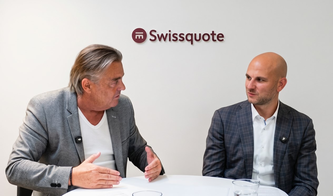 Mojmir Hlinka and C. Stämpfli in Swissquote Interview